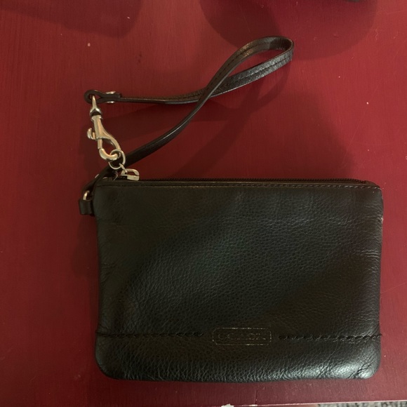 Coach Accessories - Black Coach wristlet